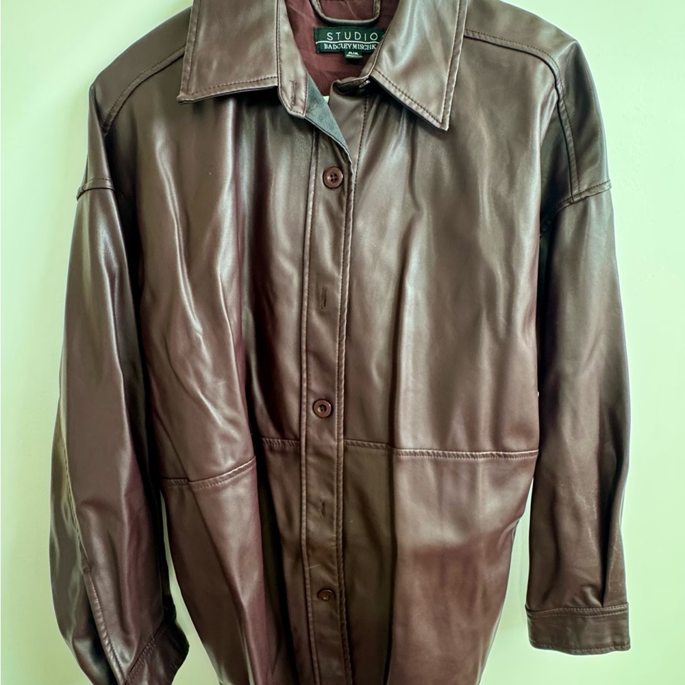 Purple Lightweight Shirt Jacket